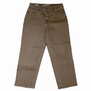 Universal Thread Vintage Straight Jeans Women’s 12/31R Fits 32x26 Copper Brown